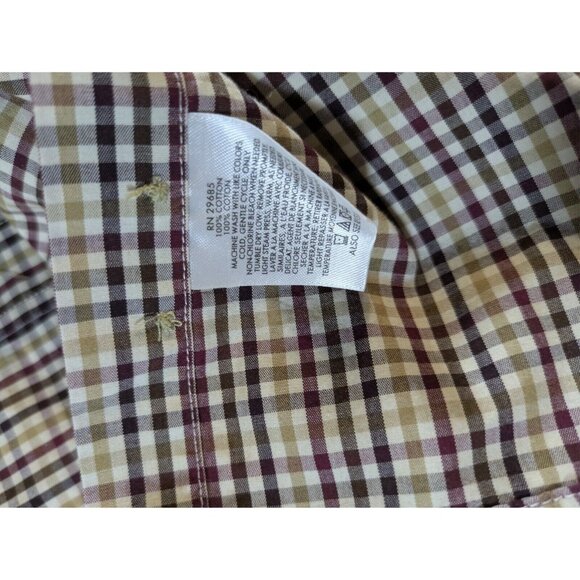 PENDLETON Button Down Shirt Men's Medium Broadway‎ Cloth 100% Cotton - Picture 6 of 7